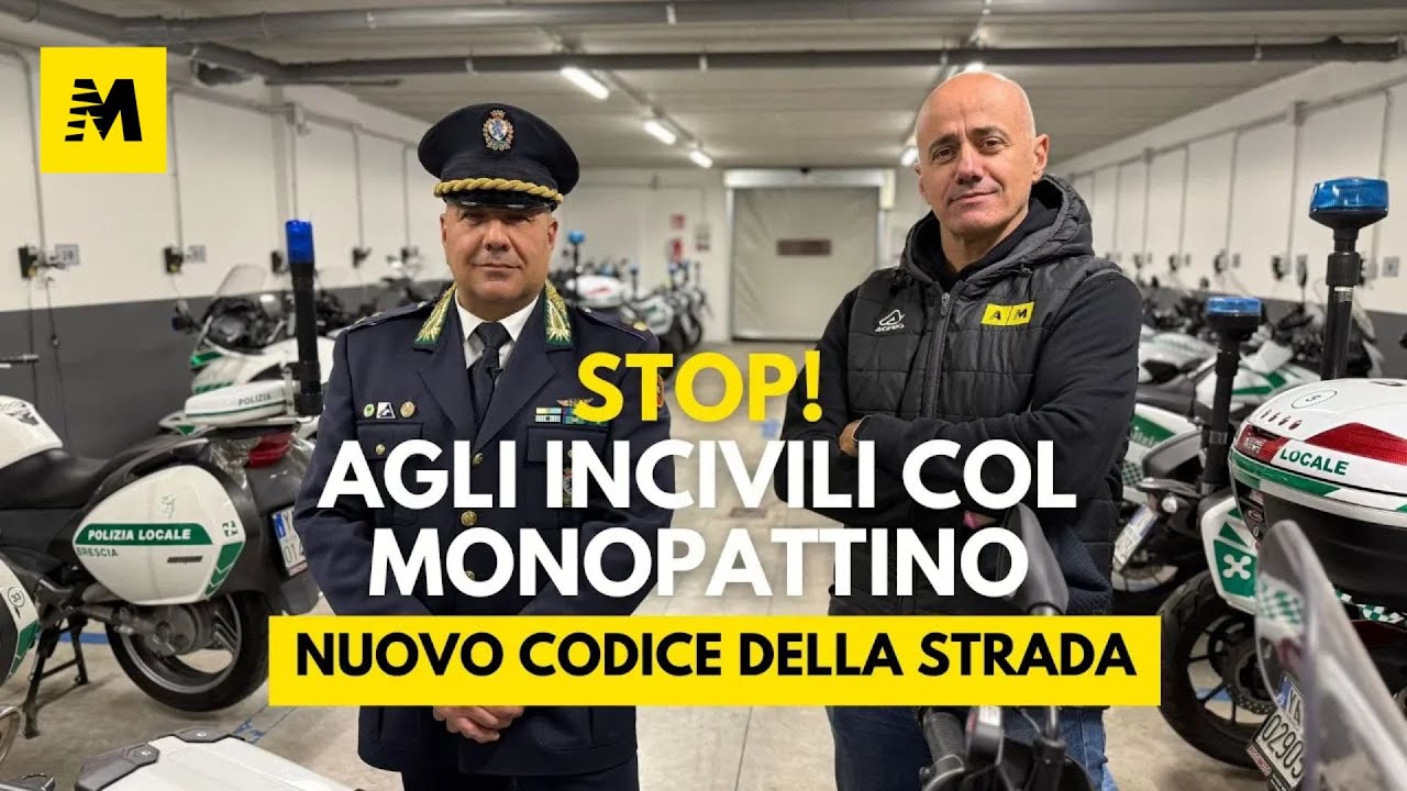 Nuovo codice strada: LE NUOVE REGOLE PER GUIDARE IL MONOPATTINO