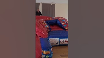 Party Time Bouncy Castle/Slide inflation #bouncycastle #bouncehouses #shorts