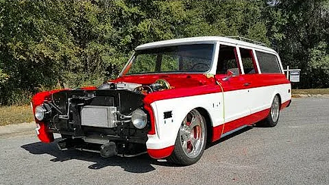 1969 Chevrolet Super Cheyenne C10 Suburban Supercharged 5.3 LS 4L60E Air Ride Build Project