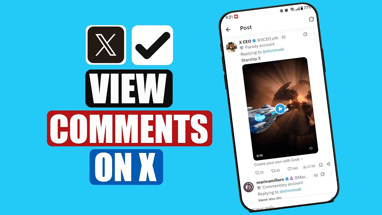 How to See Comments on X (Twitter) | View Replies on X Posts - YouTube