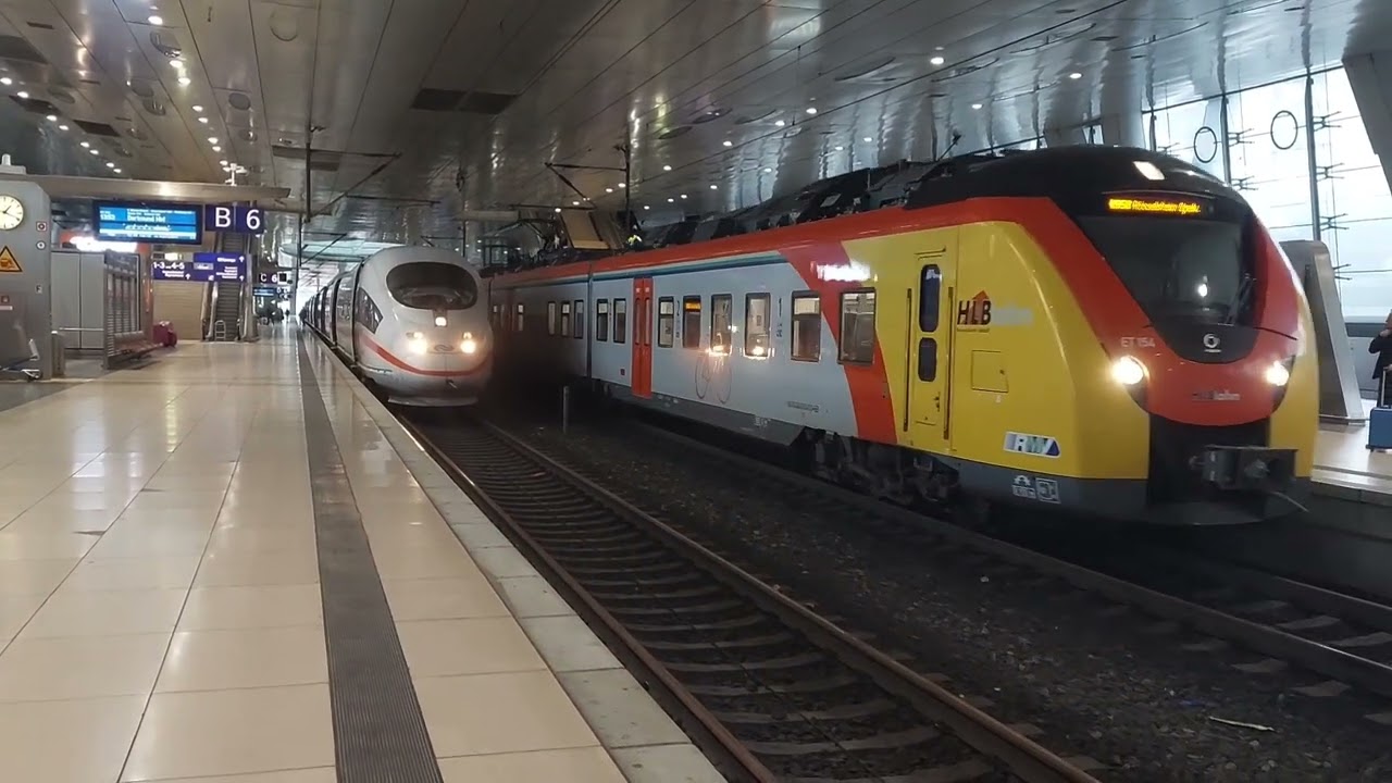 Trainspotting am Bahnhof Frankfurt Flughafen-Fernbahnhof (Zweite Tour)- Videosammlung