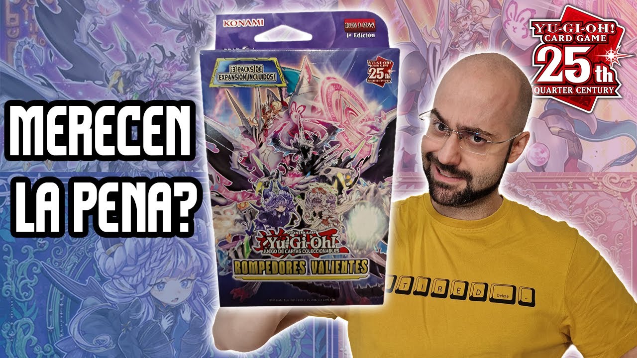 Yu-Gi-Oh! Rompedores Valientes – Pack De 3 Sobres De Cartas Booster | Amplía Tu Colección Con Nuevas Estrategias Y Combos, Ideal Para Duelistas De Todos Los Niveles