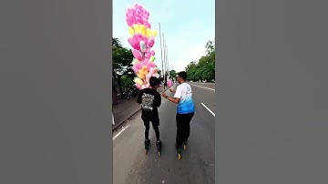 Skating stunt,don’t try it without any training #skating #skills #skate #skateboarding #rollerblad