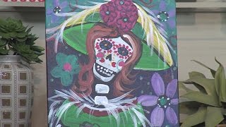 New sip and paint studio offers education, relaxation