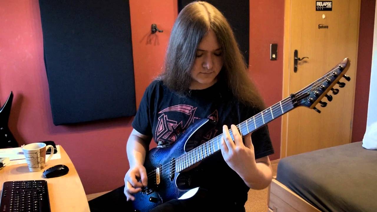 Death - Crystal Mountain (FULL GUITAR COVER WITH SOLOS)