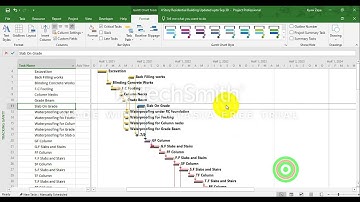 Task Path Indicator in MS Project