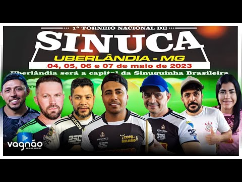 JOGOS EM UBERLÃNDIA 05/5/2023 SINUCA AO VIVO #sinuca