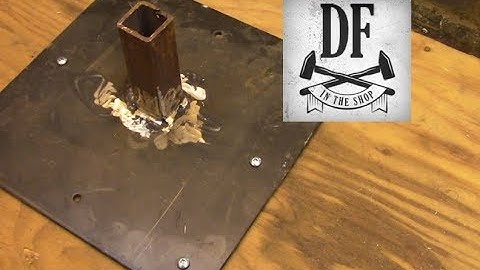 Blacksmithing for Beginners - My Anvil Mounted Work Table