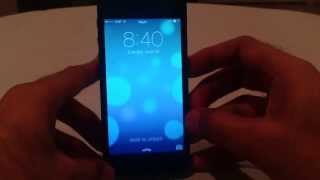 iOS 7 Beta on iPhone 5 - Quick Look screenshot 1