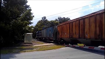 Chasing A&R 2486 CF7 WB Out Of Fay NC W/A Few Cars Of Potash and A Screaming RS5T!