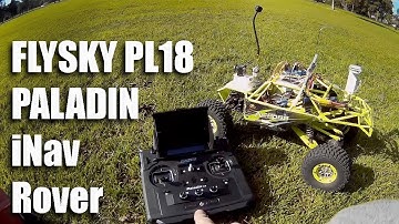 FlySky Paladin, FTR16S, iNav Rover setup, RSSI