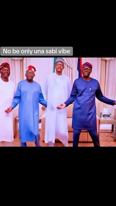 PRESIDENT TINUBU, BUHARI AND GOVERNOR SANWO OLU DANCING TO DAVIDO NEW SONG