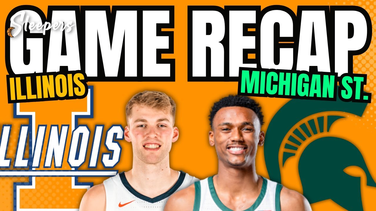 College basketball rankings: Michigan State falls to Illinois; Spartans ...