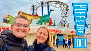 Blackpool Pleasure Beach Vlog March 2023