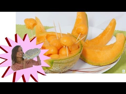 Come Pulire il Melone - Come Tagliare il Melone - Le Ricette di Alice