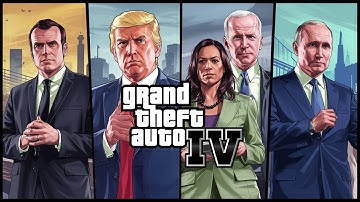 Remastered GTA IV Loading Screen | Trump, Biden, Harris & More in GTA Style