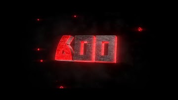FREE 3D Intro Template #107 - Blender Only