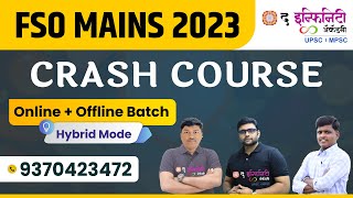 Food Safety Officer Mains 2023 Fso Mains Crash Course Dr Rahul Bade