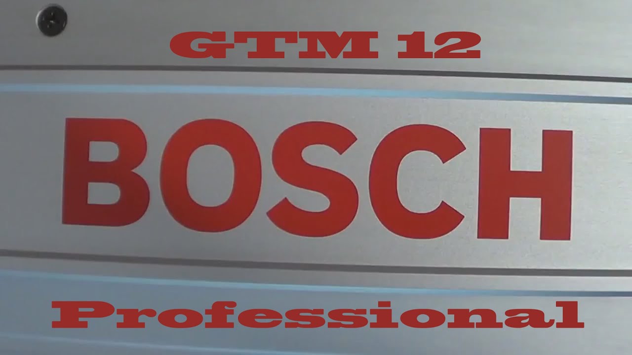 Gtm 12. Bosch GTM 12 Jl professional.