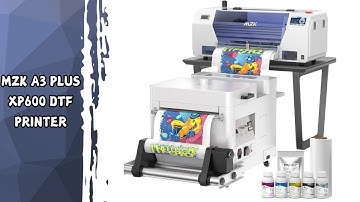 FULL REVIEW: MZK A3 Plus XP600 DTF Printer - Fast 2X-Speed Printing, Automatic Ink Cleaning