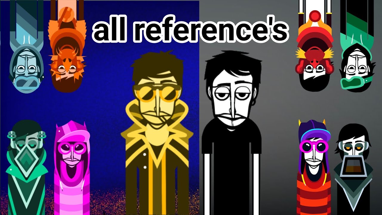 Incredibox feel the time | all the reference's