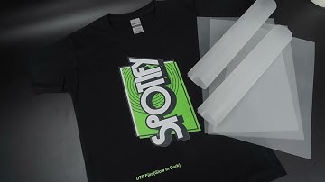 How to use glow in dark DTF film steps by steps ?
