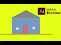 Adobe Illustrator house design :