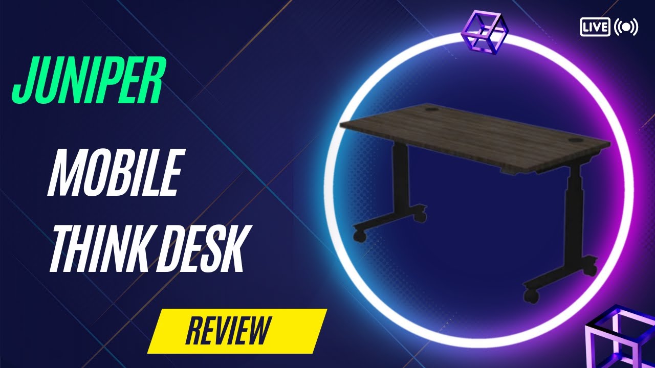 Juniper Mobile Think Desk Review: Your Mobile Workspace Companion - YouTube