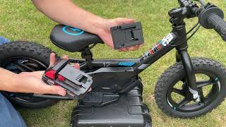 Stacyc battery adapter installation instructions