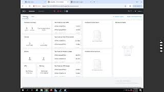 Nutanix Prism Element First look - Home page