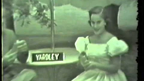 Yardley TV Ad - 1957 - Nancy Reep Tait