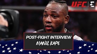 UFC 293 | Post-Fight Interview | Manel Kape