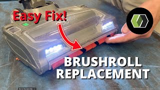 replace the brushroll in your shark duoclean vacuum - brushroll not spinning - shark vacuum repair