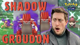 I Saved 2 *Shadow Groudon* in Pokémon GO & GOT LUCKY