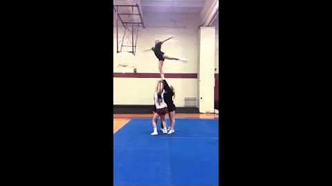Sarah Ristine WCU Cheerleading Tryout