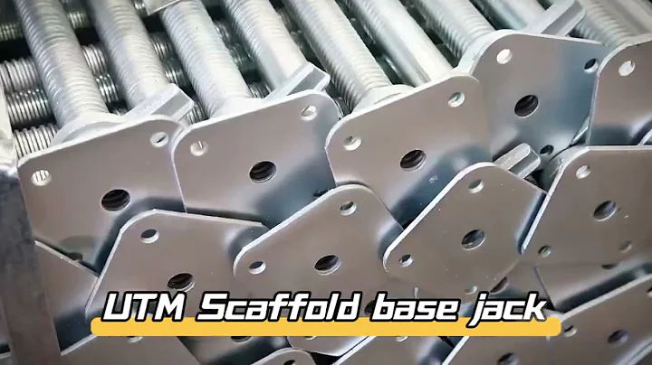 UTM China Factory Price Galvanized Adjustable Scaffold base jack