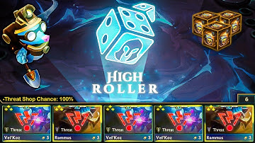 This Is Why You ALWAYS Take High Roller in Set 8! The Threat Tech