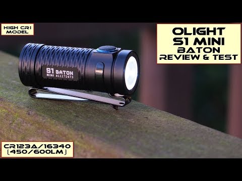Olight S1 MINI Baton (HCRI) - Review and Test