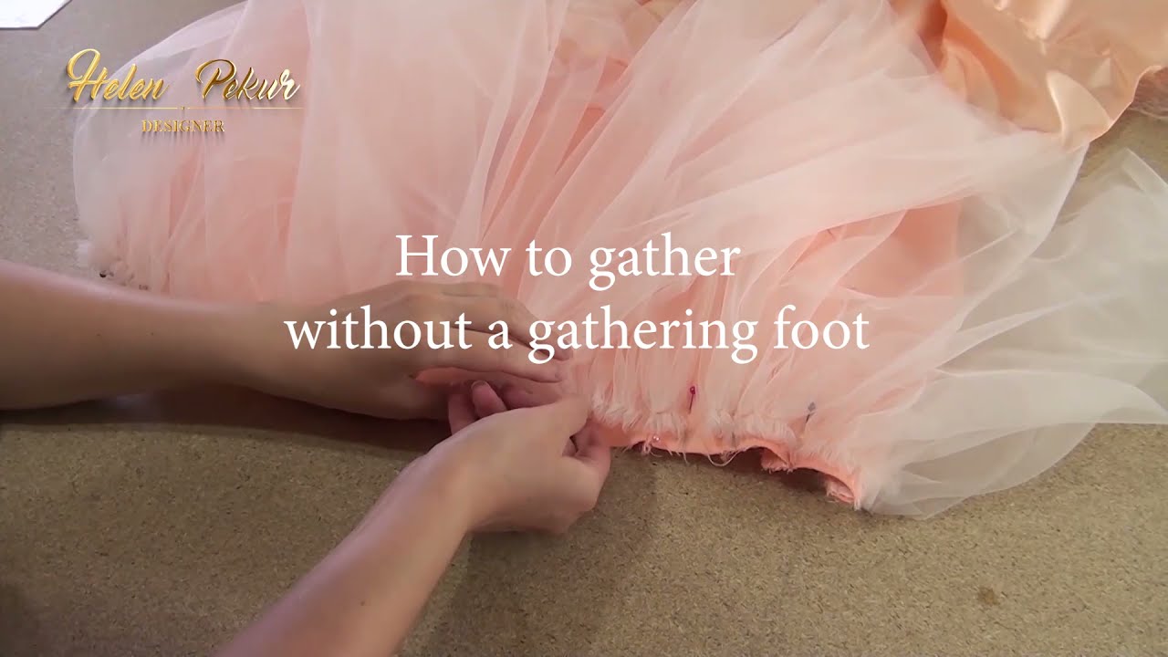 📌✅ How to gather without a gathering foot