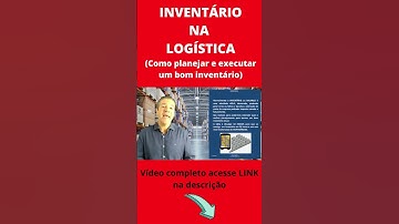 Inventário do Estoque (Como planejar e preparar o Inventário)  #shorts