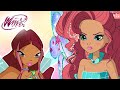 Winx Club - All the Aisha's transformations up to COSMIX [from SEASON 1 to 8]