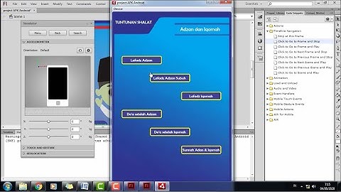 Tutorial Pembuatan Media Pembelajaran berbasis Android Menggunakan Adobe Flash (Part 2)