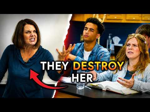Christians DESTROY Evolutionist Teacher on Cambrian Explosion