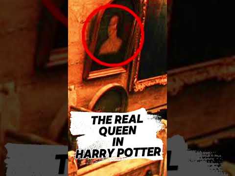 A Real-Life Queen’s Portrait Is Hiding in Harry Potter! 👑✨