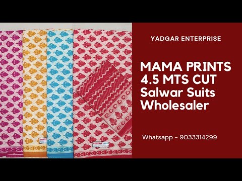 mama cotton dress material Mama Prints Multicolor Jaipuri Printed Cotton Dress materials at   595/piece in Ahmedabad