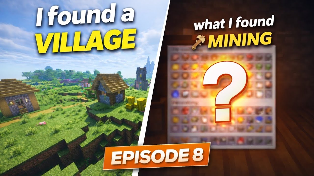 I FOUND DIAMONDS | MINECRAFT SURVIVAL SERIES EPISODE 8 - YouTube