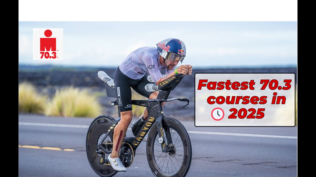 Хотите установить личный рекорд 70,3? Это были САМЫЕ БЫСТРЫЕ трассы 2025 года.