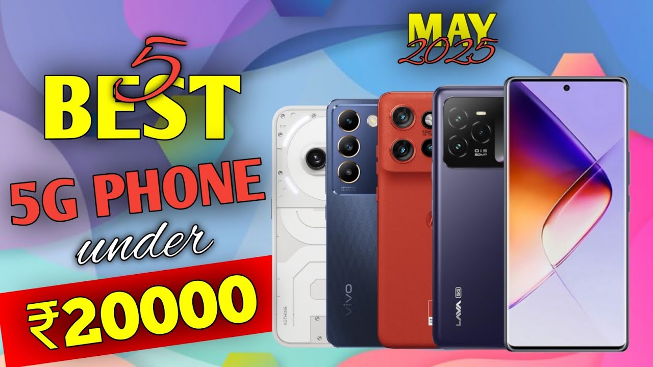 TOP 5 TAGDE 5G SMARTPHONE UNDER,₹20000 || best 5g phone under 20k in ...