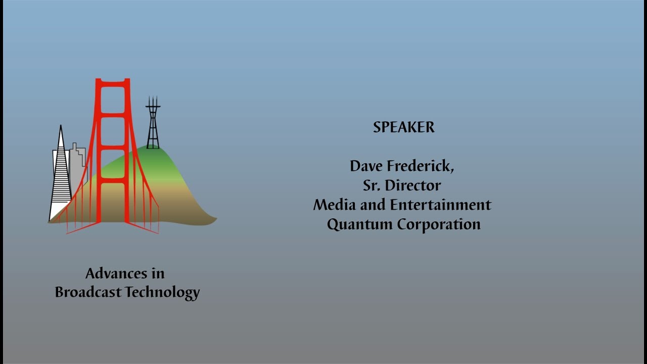 Advances in Broadcast Technology - The Shifting Structure of Media Storage