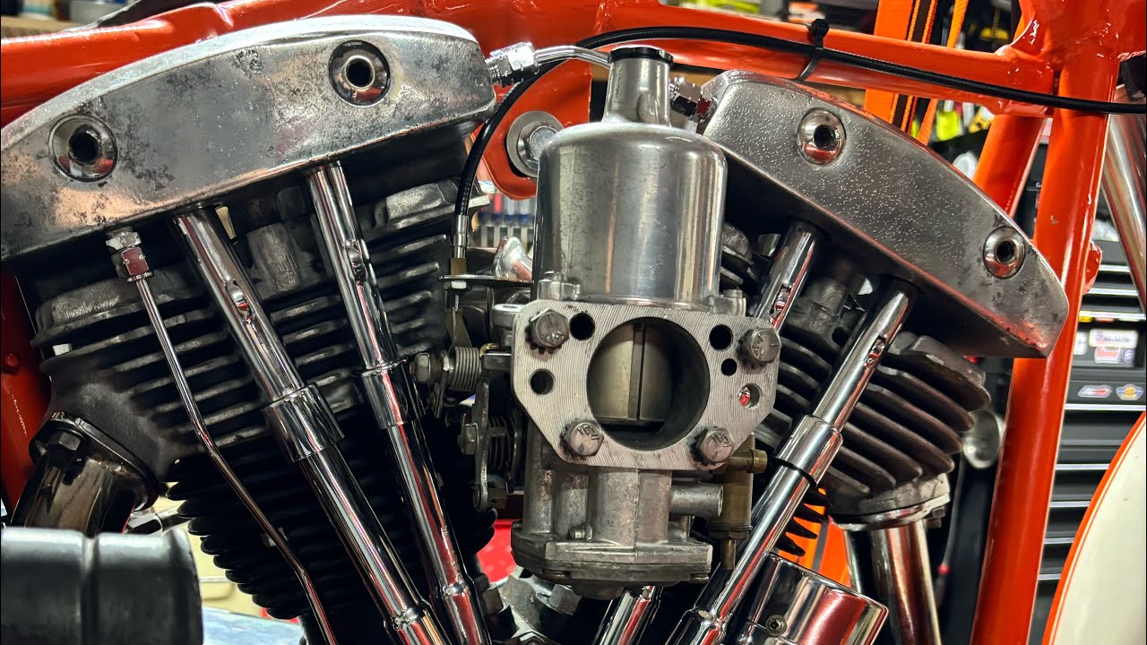 1967 Harley Davidson Shovelhead update - YouTube
